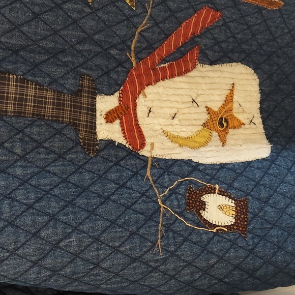 Haiks Denim Jacket Size L Christmas Vintage look. - Picture 13 of 14